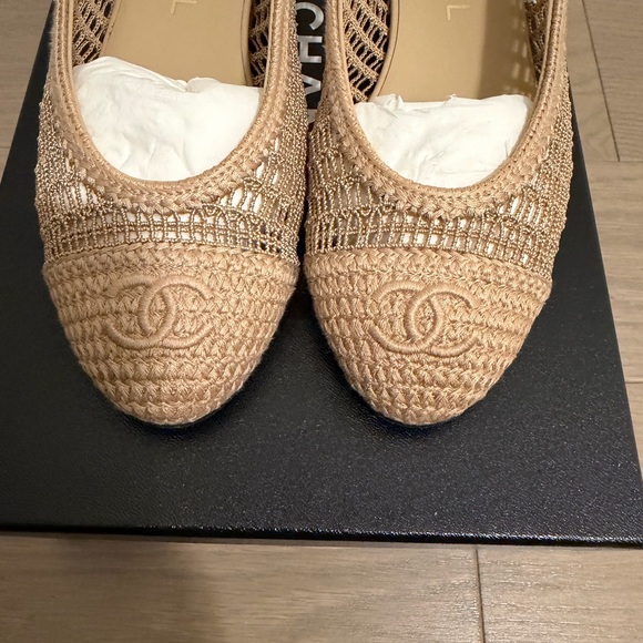 Chanel Tan Women's Shoes - Picture 4 of 8